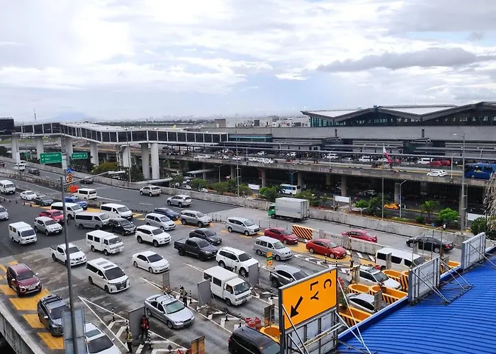 Palm Tree Near Mnl Airport Terminal 3 By Elr *